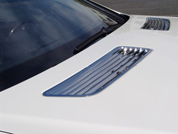 Chrome Bonnet Duct right & left*